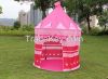 Kids Girl Portable Pink Folding Play Tent Princess Castle Fairy Cubby Cute House