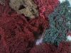 Fish net , yarn waste