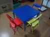 children folding table...