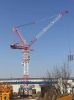 8t D4522 Luffing Tower Crane 45 meters Luffing Jib Factory Price