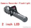 2013 New Patent IR Night Vision Car DVR Camera recorder LED Flashlight