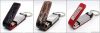 Top Grade Leather USB Flash Drive with 128MB to 64GB Capacity