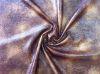 bronzed faux suede fabric