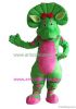 barney mascot costume, party costumes, fur costumes