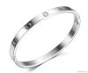 Top quality stainless steel bangle women's cuff bangle