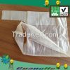 100% biodegradable PLA+PBAT plastic shopping bags for sale