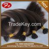 cuticle remy i tip 100% virgin indian remy hair extensions