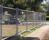 wire mesh fence