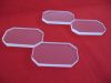 clear custom size clear fused silica glass sheet for 3D printer