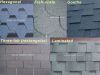 China Blue Color Roofing Asphalt Shingle for Sale