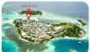 Beautiful land slot from a beach in Maldives for lease