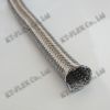 Stainless steel braided cable sleeve