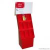 red cardboard display ...