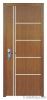 Natural solid wood door