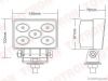 Heavy Duty Cree LED worklamp/ LED work lights