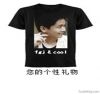 100% cartoon short sleeve T-shirt O-neck advertising