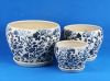 samll ceramic flowerpot pattern of pearl glaze series