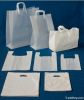 Die cut  handle bagpatch handle bag, carrier bag, shopping bag, pe bag