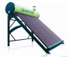 Low Pressure solar water heater