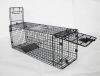 Collapsible Live Cage Trap with Rear Release Door