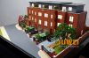 Villa House Scale Model with Lighting (JW-23)