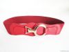 mens womens elastic braided leather belt for fashion