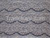 nylon cotton stripe lace fabric