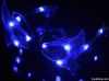 LED Flashing Butterfly Glasses Mask for Party