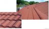 Colorful stone coated metal roofing tiles