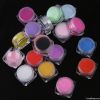 18 Color Acrylic Powder 3D Nail Art Manicure Nail Tips, Free Shipping