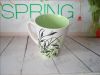 11oz ceramic mug with flower designs