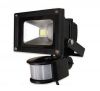 10W LED Floodlight with PIR Motion Sensor, led light bulb with sensor, 85V-265V led flood light 10w