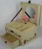 Wholesale/retail lovely muisc box, wood muisc box, jewelry music box