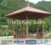 wpc wood plastic composite gazebo for ourdoor or garden furniture