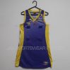 custom design sublimation printing  netball dress , netball bodysuit