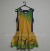custom design sublimation printing  netball dress , netball bodysuit