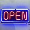 Customized LED Neon Bar PIZZA Open Sign For Shop, Bar, Store, Home Decoration 40*20cm