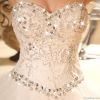 white wedding dress tube top dress