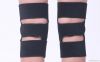 Tourmaline self-heating knee support