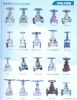 gate/butterfly/ball/plunger/needle valves and pumps
