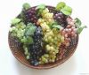 Artificial grape bunch