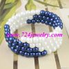 Wholesale Imitation Pearl Jewelry Beaded Bracelet, 100 Pcs/Lot