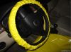 Leather steering wheel...
