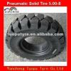 pneumatice solid tire 5.00-8 forklift tire  