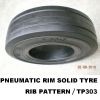 pneumatice solid tire 4.00-8 forklift tire  