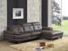 Luxury leather sectional sofa set