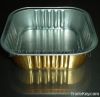 Pudding container, aluminum foil container