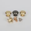 metal brass screw rivets knob raw color handmade crafts handbag belt shoes watchband metal rivets