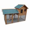 luxurious wooden dog house, dog kennel