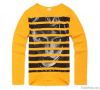 men's long sleeve t shirt 100%cotton